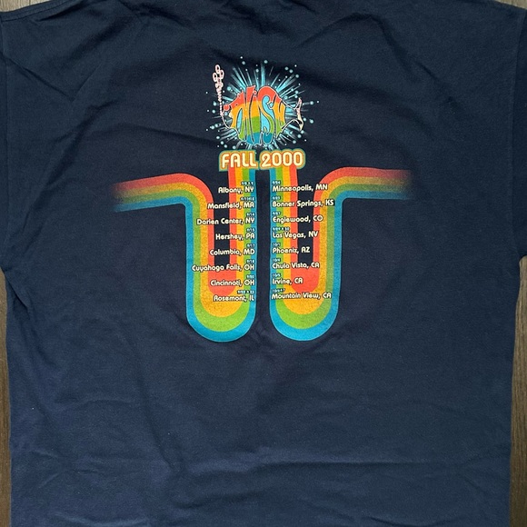 🥳Host Pick😎Vintage Phish Fall 2000 concert t-shirt - Picture 3 of 4